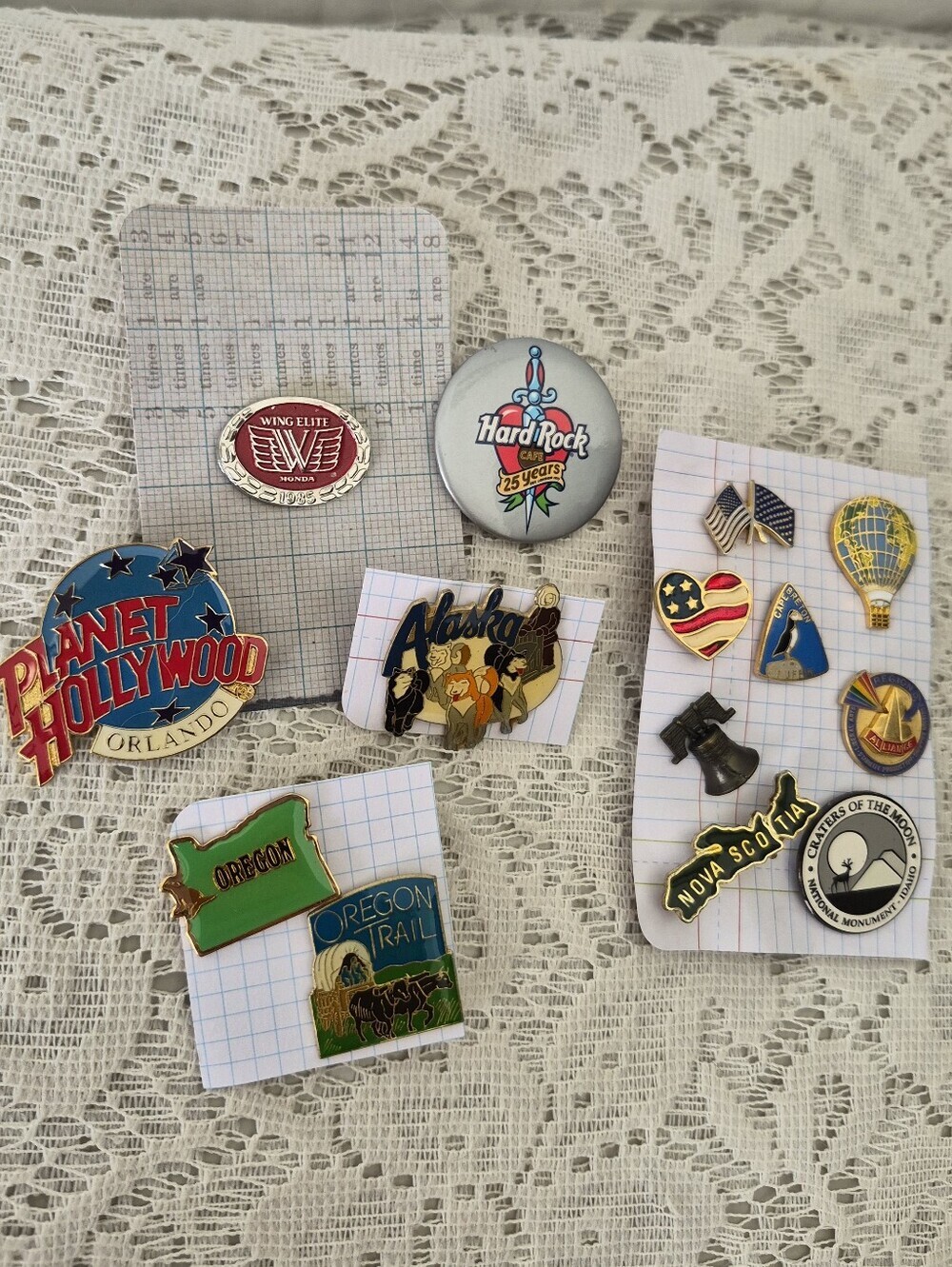 14 Vintage Pins